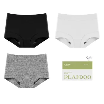 PLANDOO Underpants Women's Shopping Bag 3 Pack