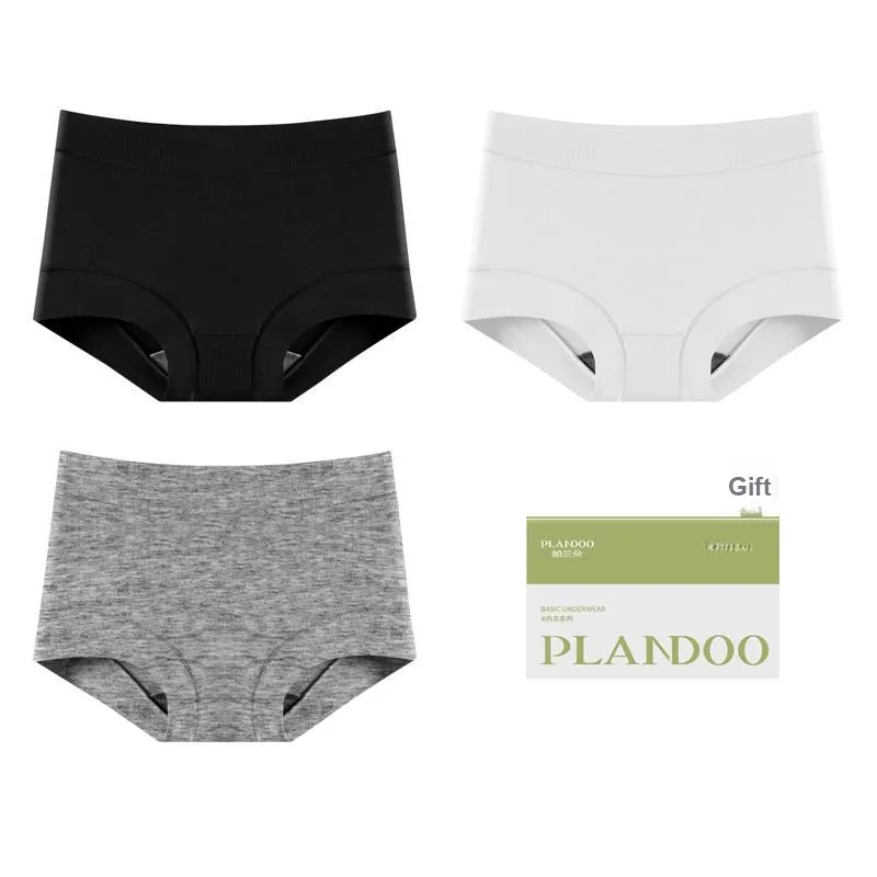 PLANDOO Underpants Women's Shopping Bag 3 Pack-0