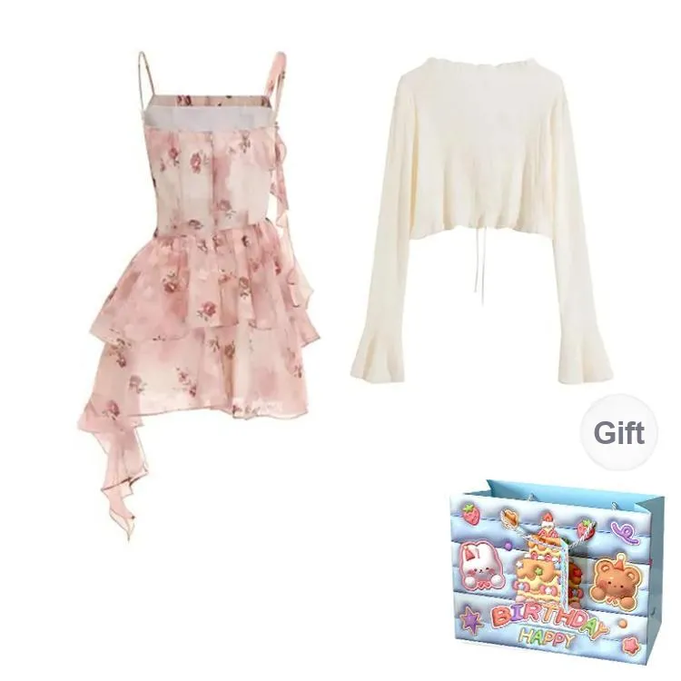 QUIET ANGEL Two Piece Skirt Sets Women's-2