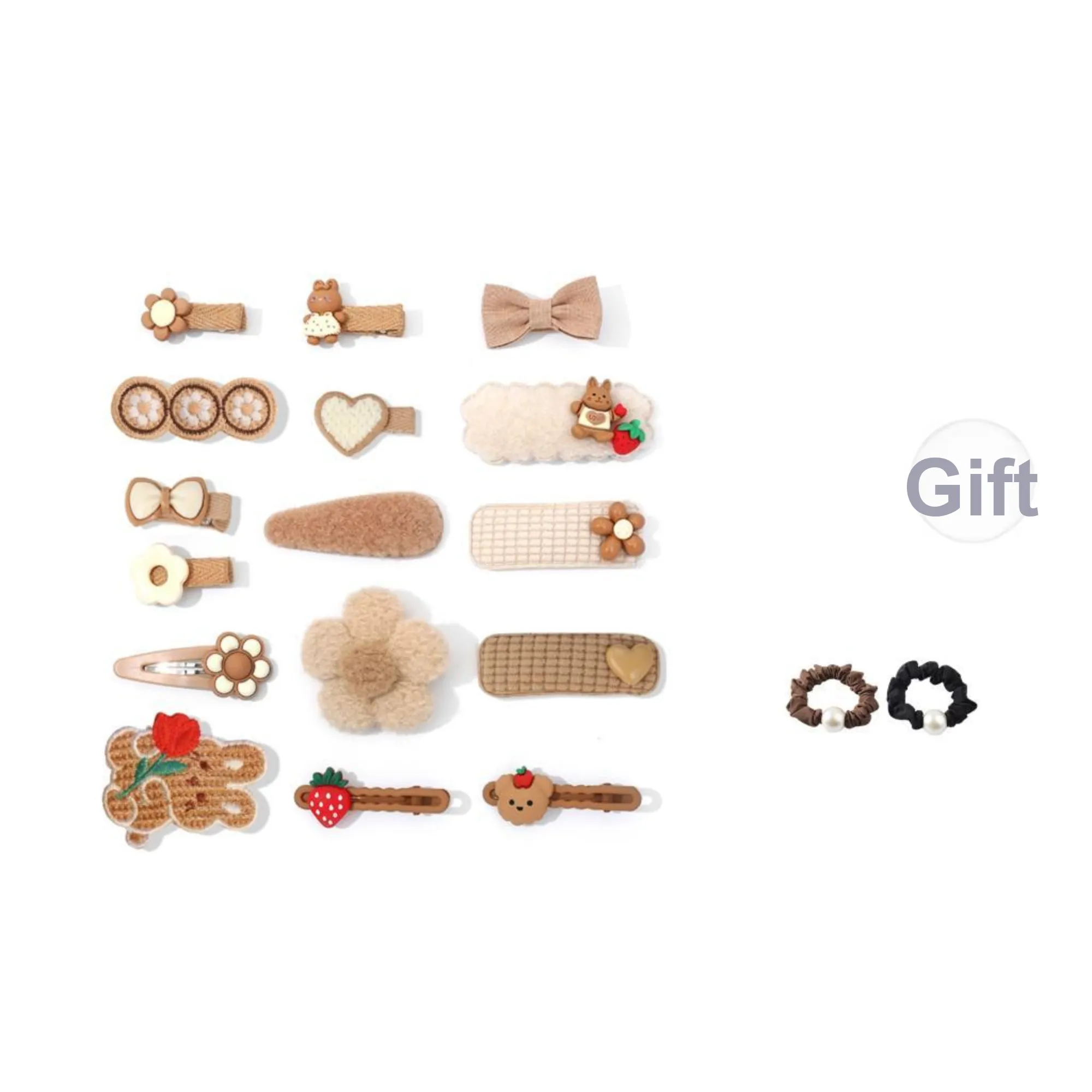 CHIMERA Fabric Duck Bill Hair Clip Women's