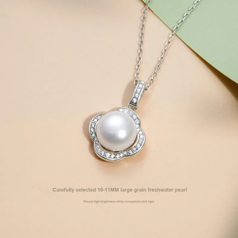ME LUXE Pearl Pendant, Classic And Versatile Fashion Sweet Style Women's-5