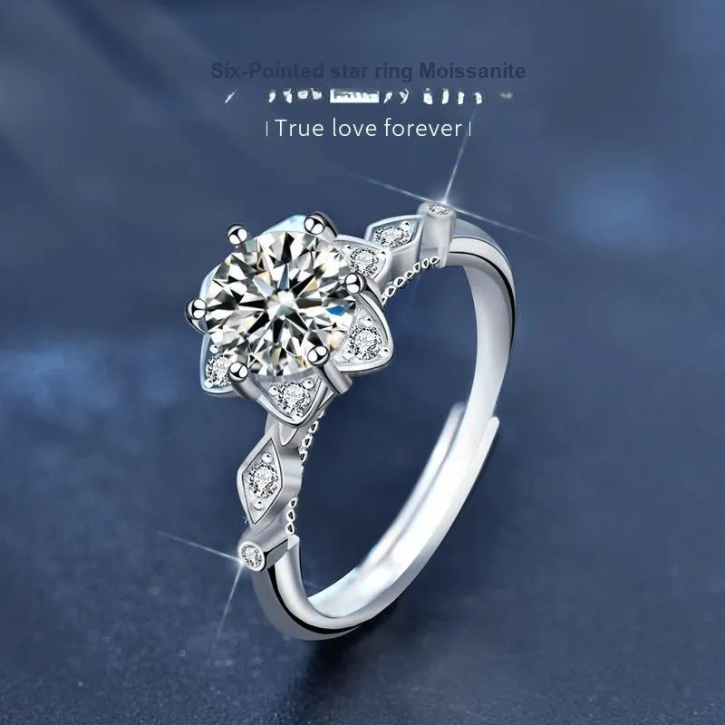 WUMZK 925 Sterling Silver Rings Unisex-1