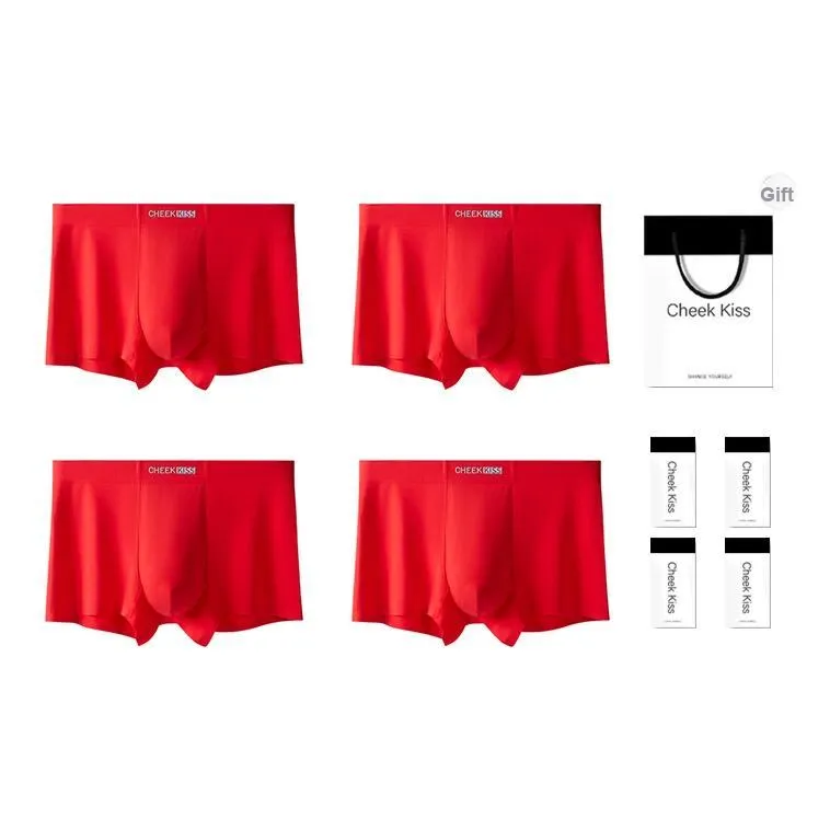 Cheekkiss Underpants Men's Gift Box Set Of 4