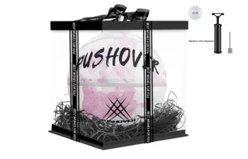 PUSHOVER PU Basketball Pink Size 7 Training Unisex