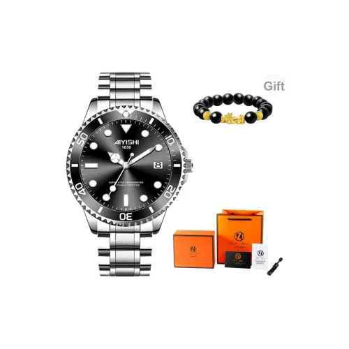 AIYISHI Business Watch Collection Кварцевые часы черный циферблат унисекс