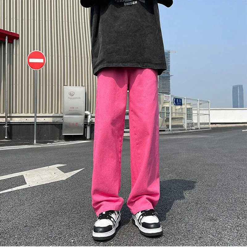 ACUOD BY CHANU Casual Pants Unisex Orange Red-10