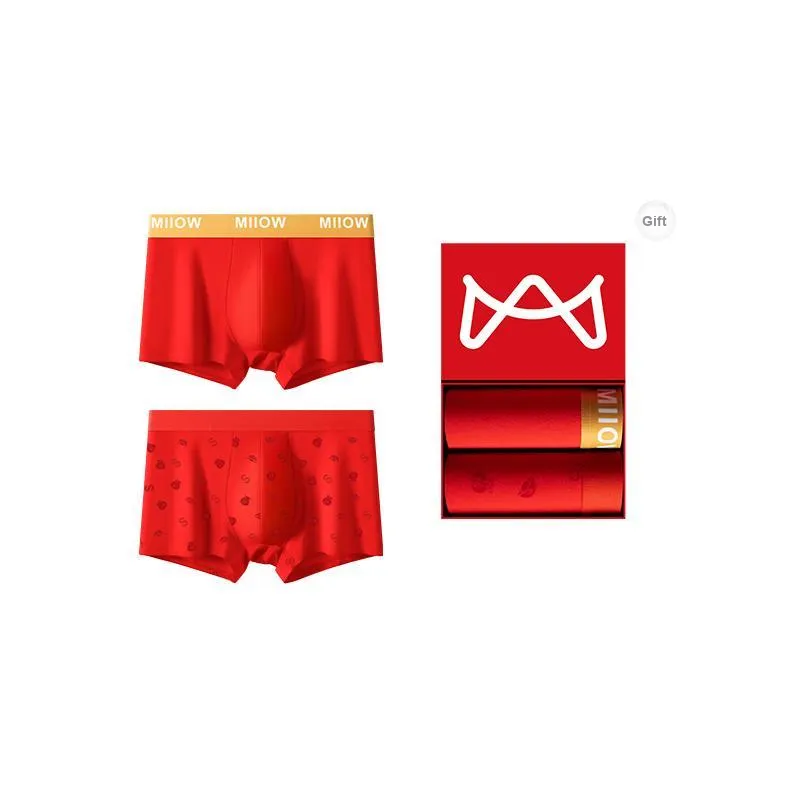 MIIOW Boxer Briefs Men's Gift Box Of 2 Strips-5