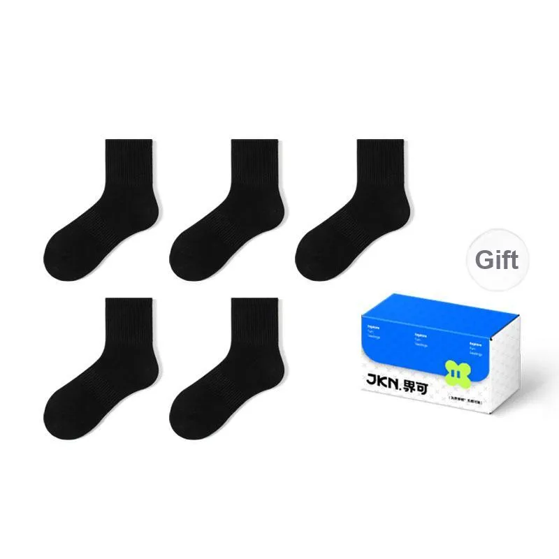JKN Unisex Mid Calf Socks-6