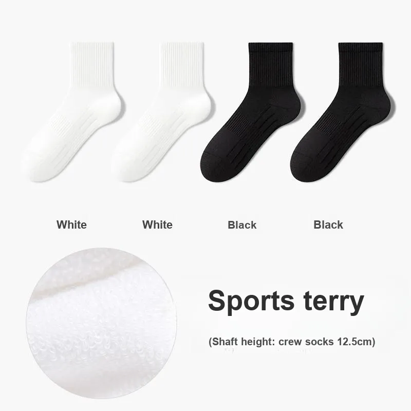 B&C.Room Mid Calf Socks Unisex 5 Pack-13