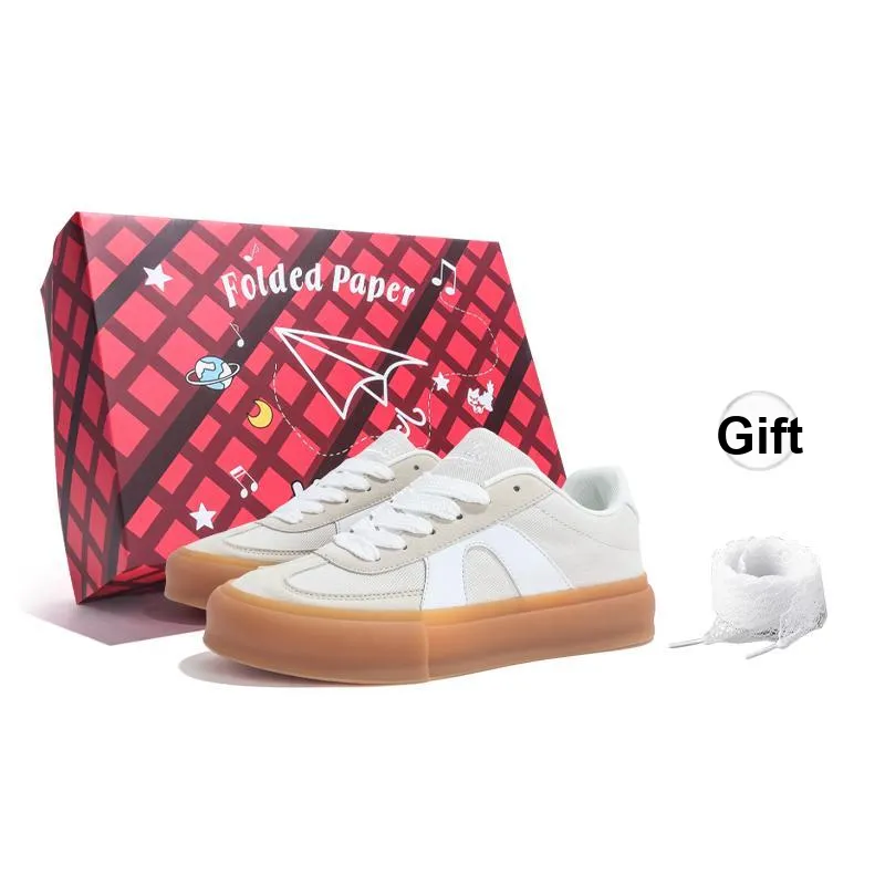 Jifffly Slip Resistant, Abrasion Resistant, Lightweight, Height Increasing Low Top Couple Platform Canvas Shoes Unisex-0