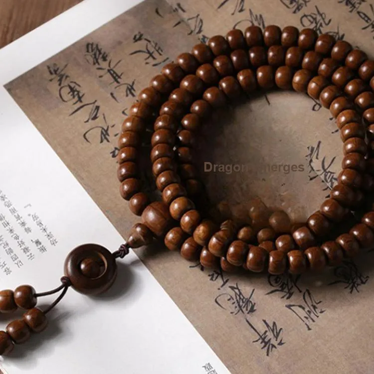 Zhiyi Zabelia Biflora Wooden Bracelets Unisex-1
