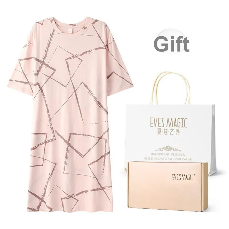XIA.WA.ZHI.XIU Nightgown Women's Gift Box Set-5