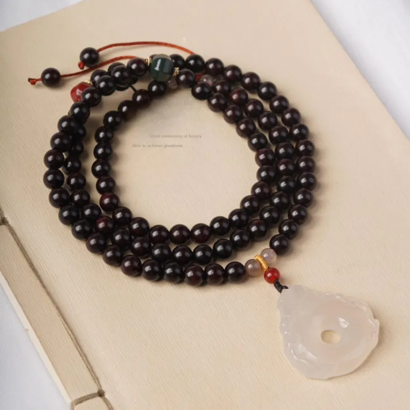 FANGYUANXIAOFU Rosewood Bracelets Unisex-1