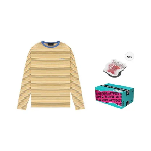 WE11DONE T-Shirt Унисекс Горчично-желтый