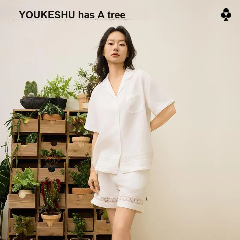 YOUKESHU Pajama Set Women's Shopping Bag-2