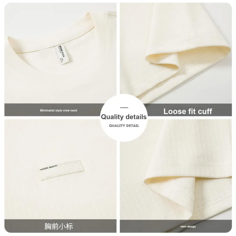 WOOD SOON Japanese Style Casual Trendy Brand Vintage Couple's Unisex-6