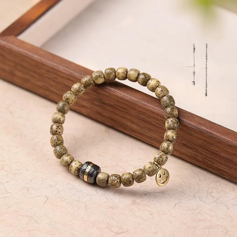 HANCANG Star Moon Bodhi Seeds Bracelets Unisex-3