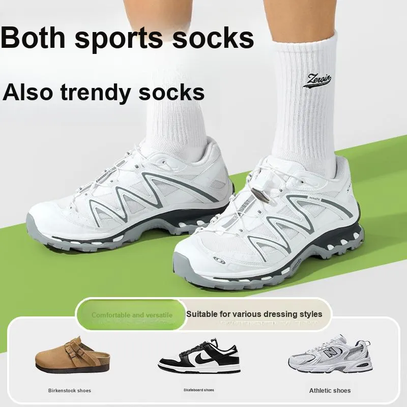 ZEROIN Mid Calf Socks Men's 4 Pack-1