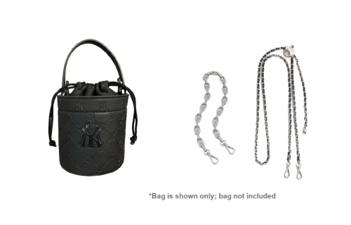 Xiashi Leather Alloy Perfume Bucket Bag Mini Women's Black