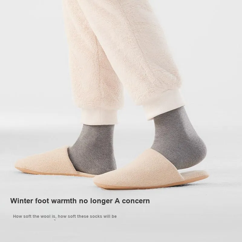 HLA Men Mid Calf Socks-15
