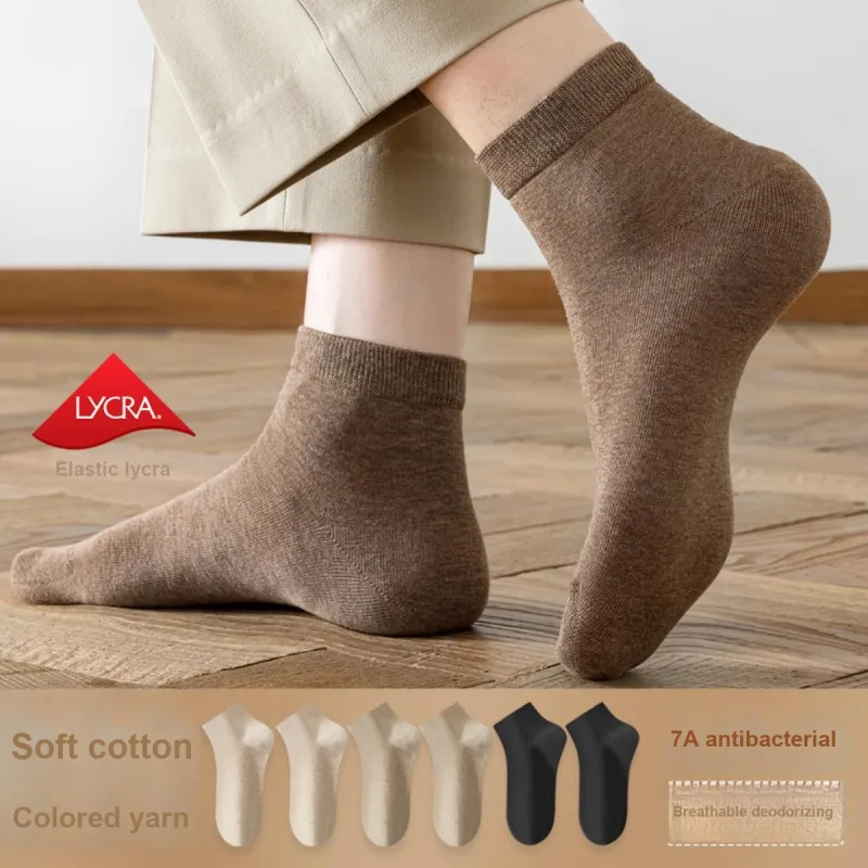 H YXIANG Ankle Socks Men's 6 Pack-13