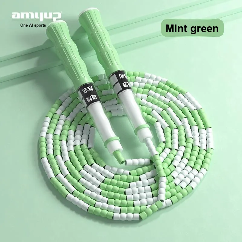 AMYUP Casual Entertainment Non Countable Jump Ropes Adults/Kids/Teenagers/Students PP Controller TPE Silicone Rope 2.8m-3