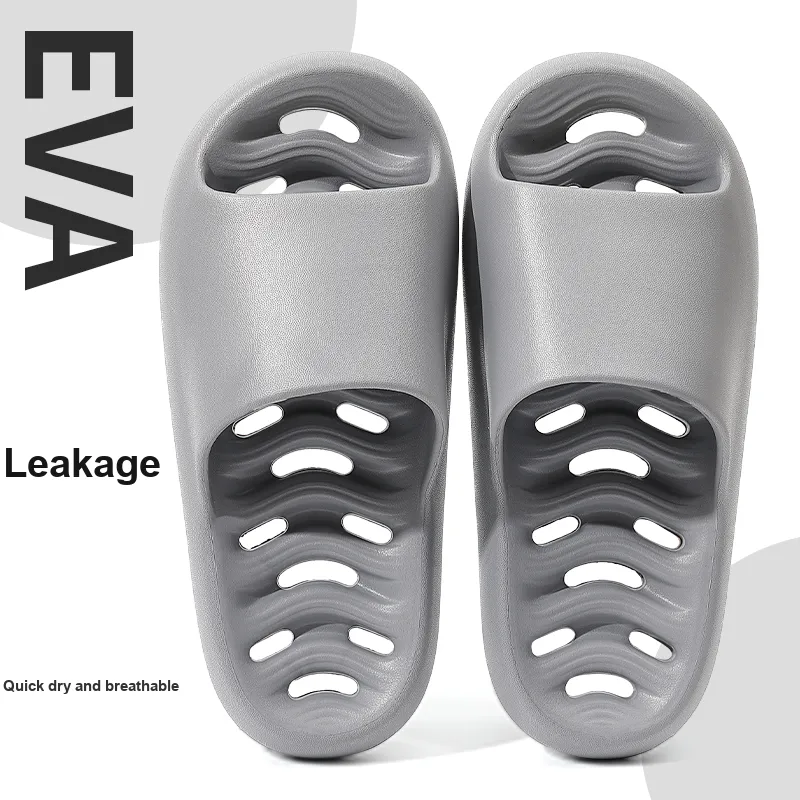 Foot Recreation Summer Comfortable Quiet Fishbone Slip Resistant Odor Resistant Comfortable Home Slippers-27