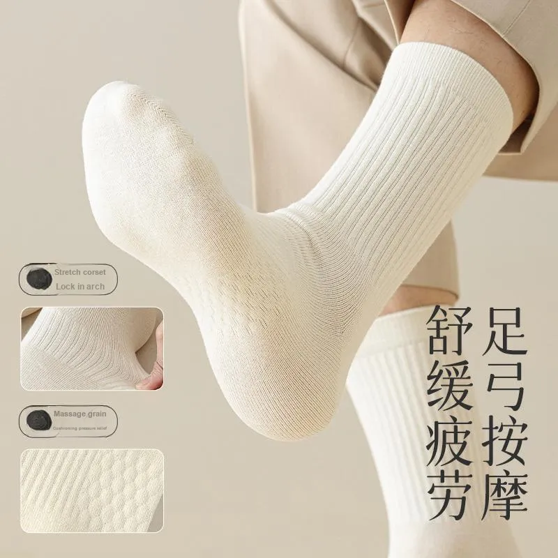 Lan Miao Mid Calf Socks Men's 5 Pack-5