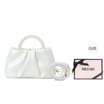 NATTY PU Handbag Crossbody Bag Small Size Women's White