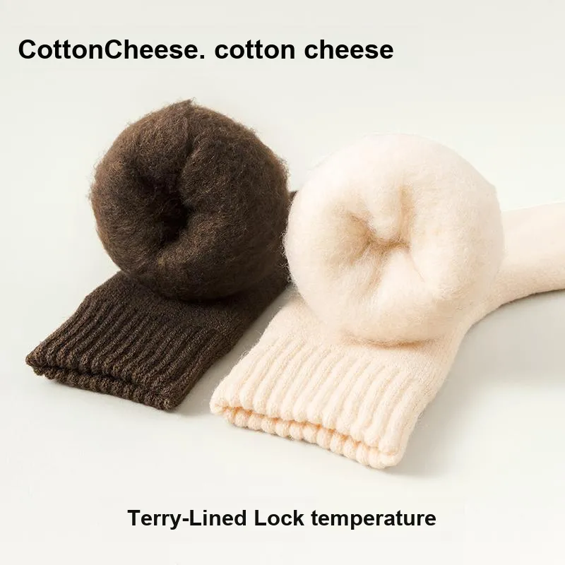 COTTON CHEESE Crew Socks Cotton Unisex 3 Pack-3