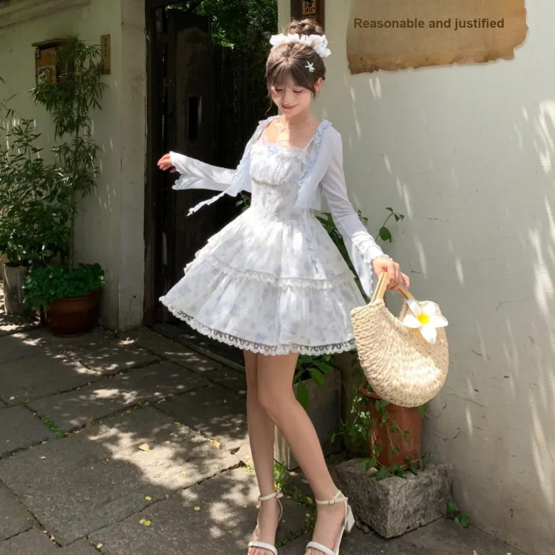 SNBL Two Piece Skirt Sets Women's-4