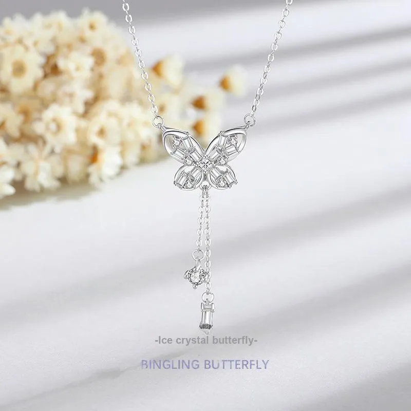 KEMLAIDA S925 Silver Necklaces Women's-1