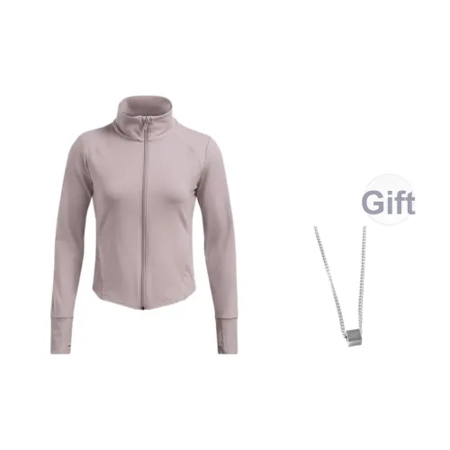 Under Armour Куртка Унисекс Light Розовая с ожерельем