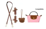 [Cotton Candy Pink]Cross-Body Shoulder Strap+Design Buckle (Includes Small Charm Pendant)