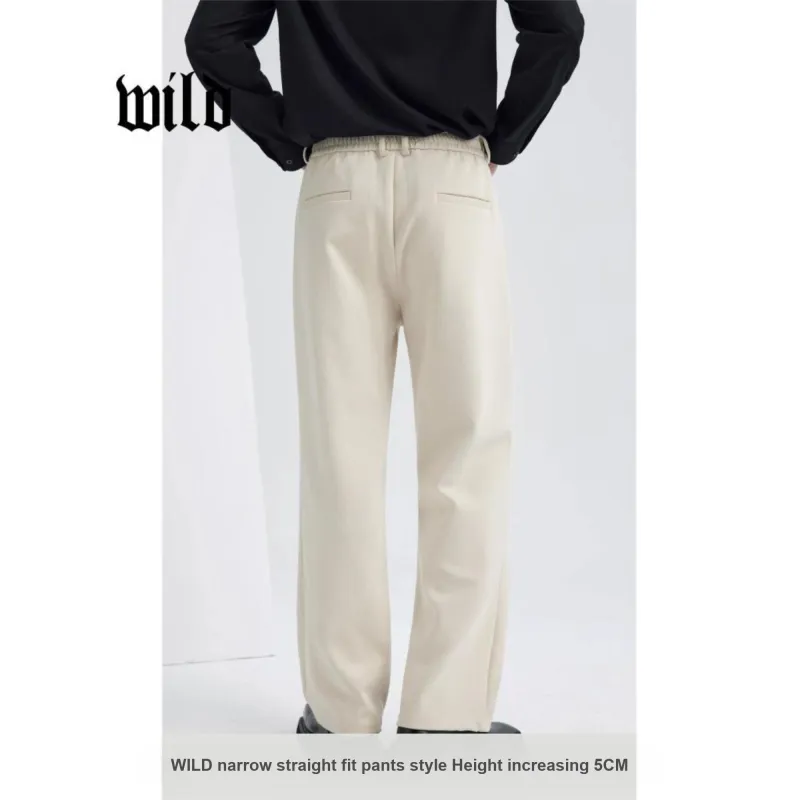WILD LEADER Suit Trouser Men's [W4138R13KB]Ecru-1