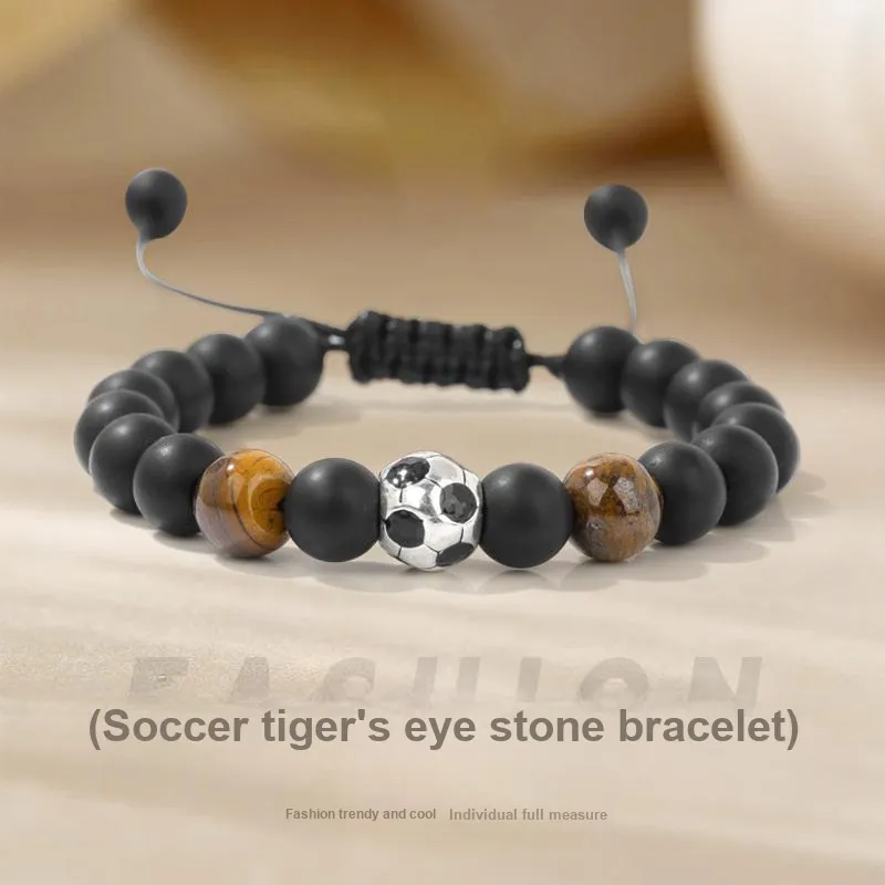 Xuanman Tiger's Eye Stone Bracelets Men's-1