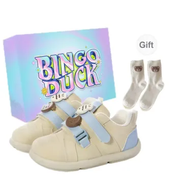 BINGO DUCK Slip Resistant Low Top Skateboard Shoes Women's