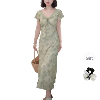 TUSHIFEI Short Sleeved Dress Women's