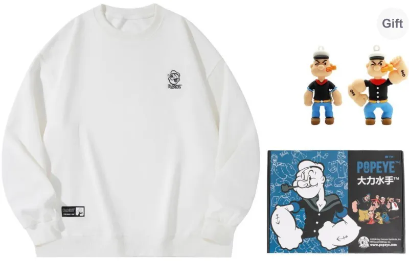 POPEYE Sweatshirts Unisex-8