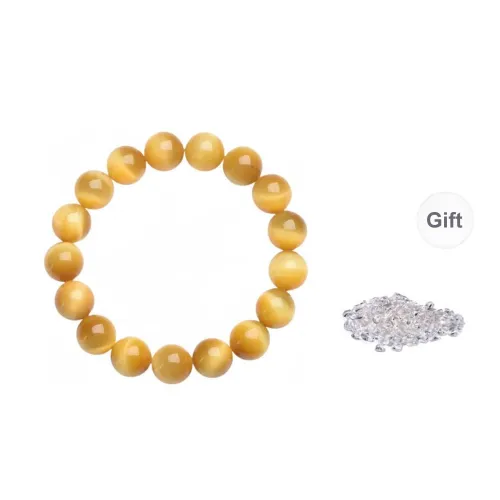Stone On The Line Tiger's Eye Stone Bracelets Unisex