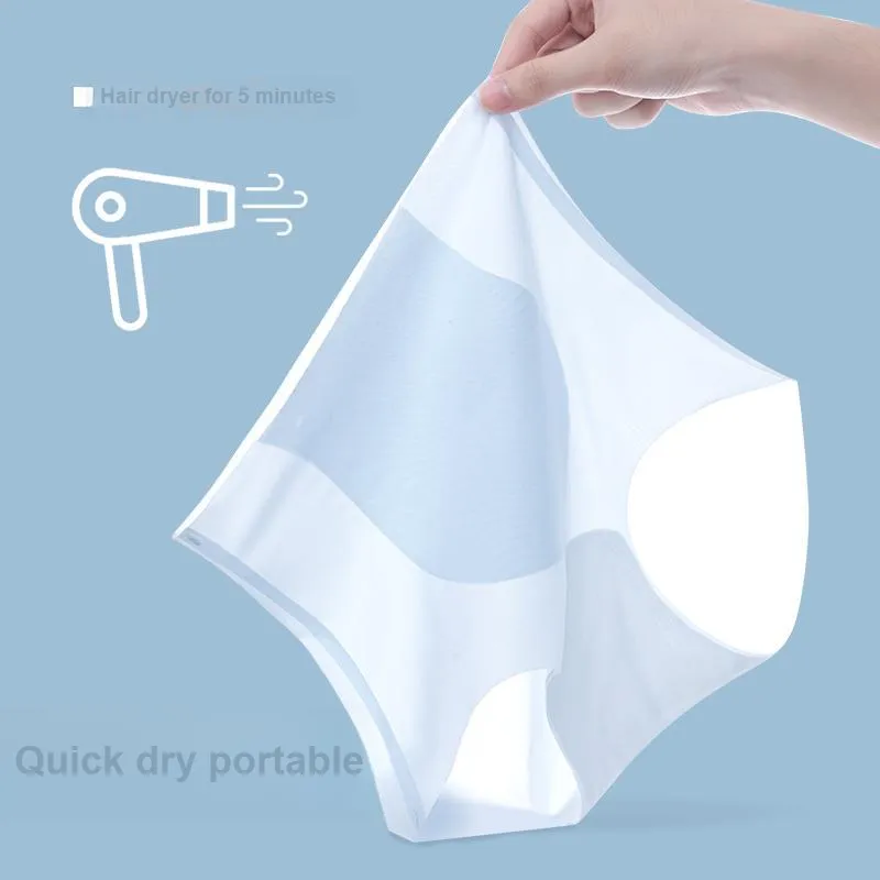 Flowers In Water Underpants Women's 3 Pack-4