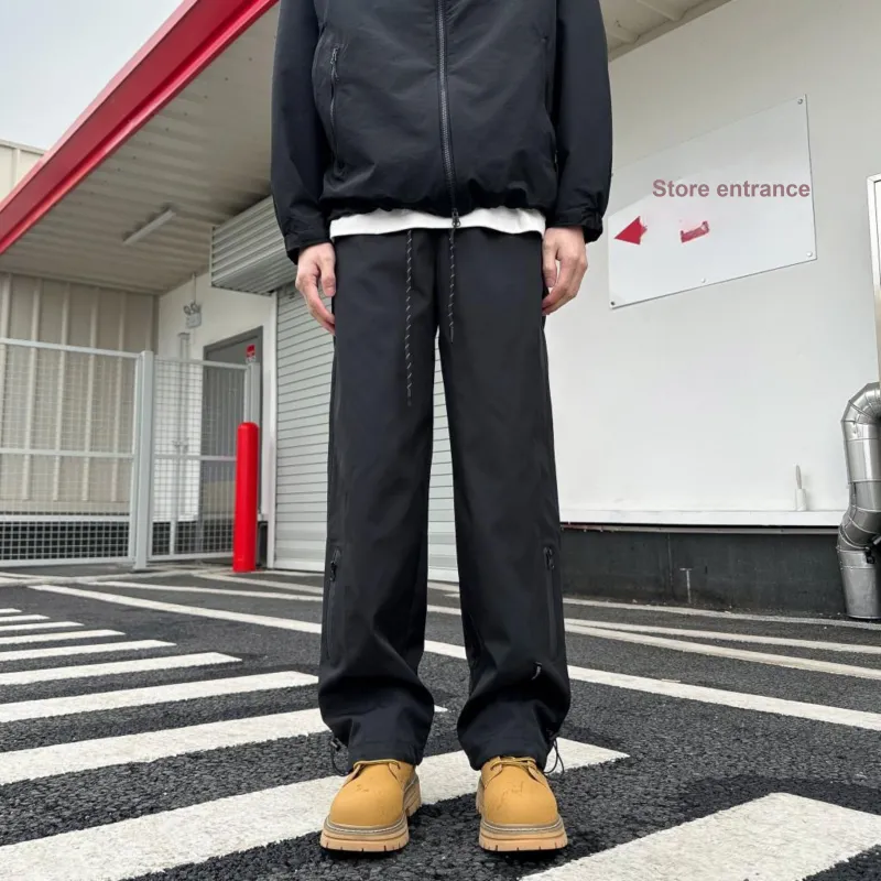 DAND Casual Pants Unisex Black-3