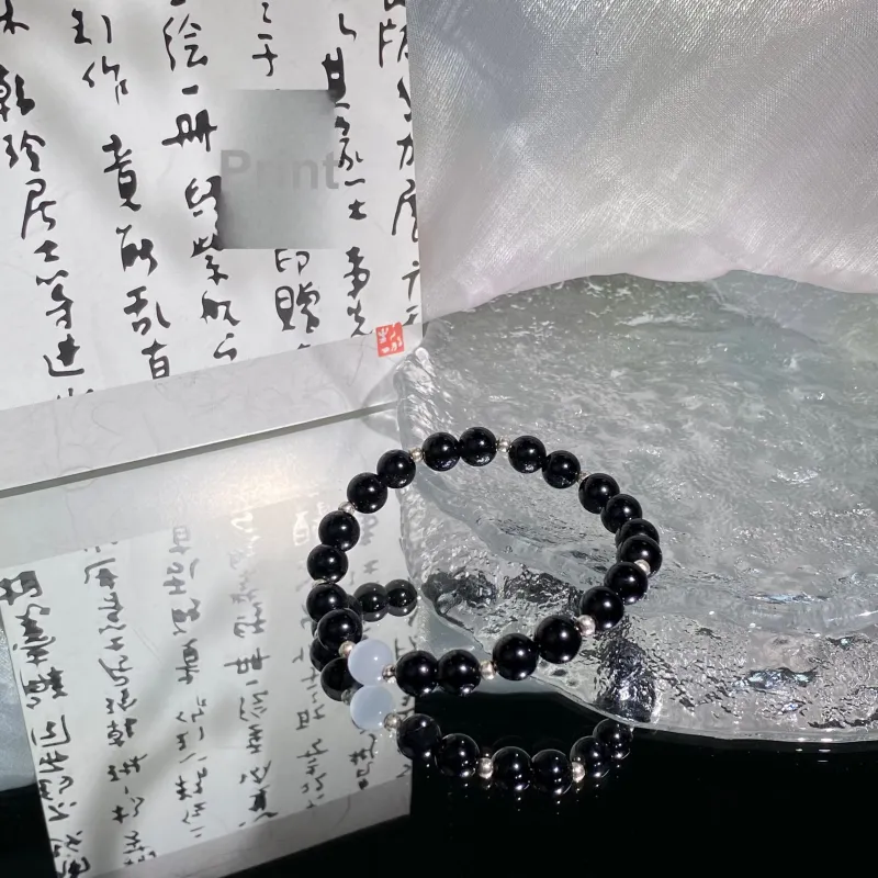 Carp Crystals Obsidian Jade Bracelets Unisex-8