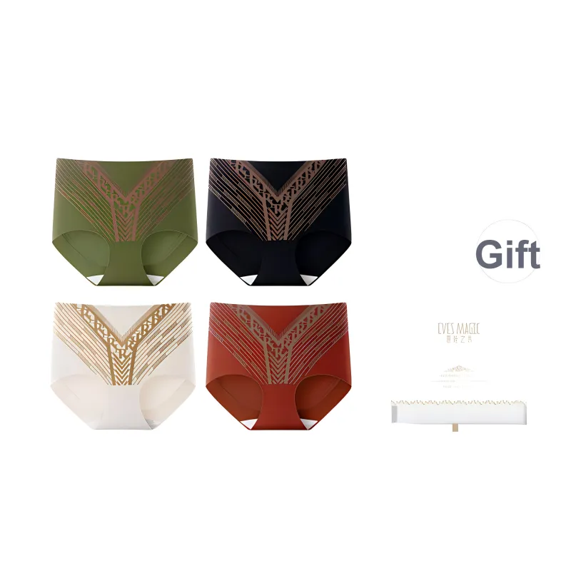 XIA.WA.ZHI.XIU Underpants Women's Box 4 Pack-2
