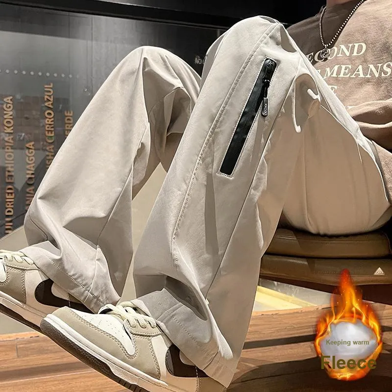 TOUHAOQINGNIAN Casual Pants Unisex-23