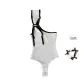 White+Bowknot Hair Tie (Comes with)
