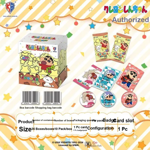 Kabao Cultural Creation Карандаш SHIN Chan Чудеса Paradise First EDITION Значок Сумка для покупок