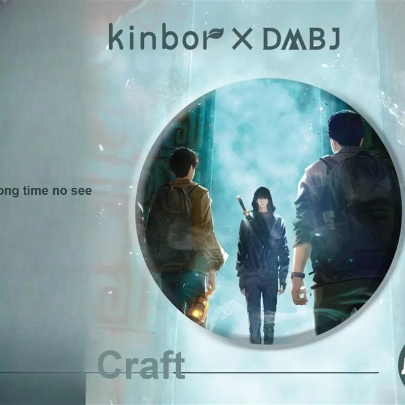 Kinbor The Lost Tomb Qiling Birthday Long Absent Creative Collection Badge Badges-2