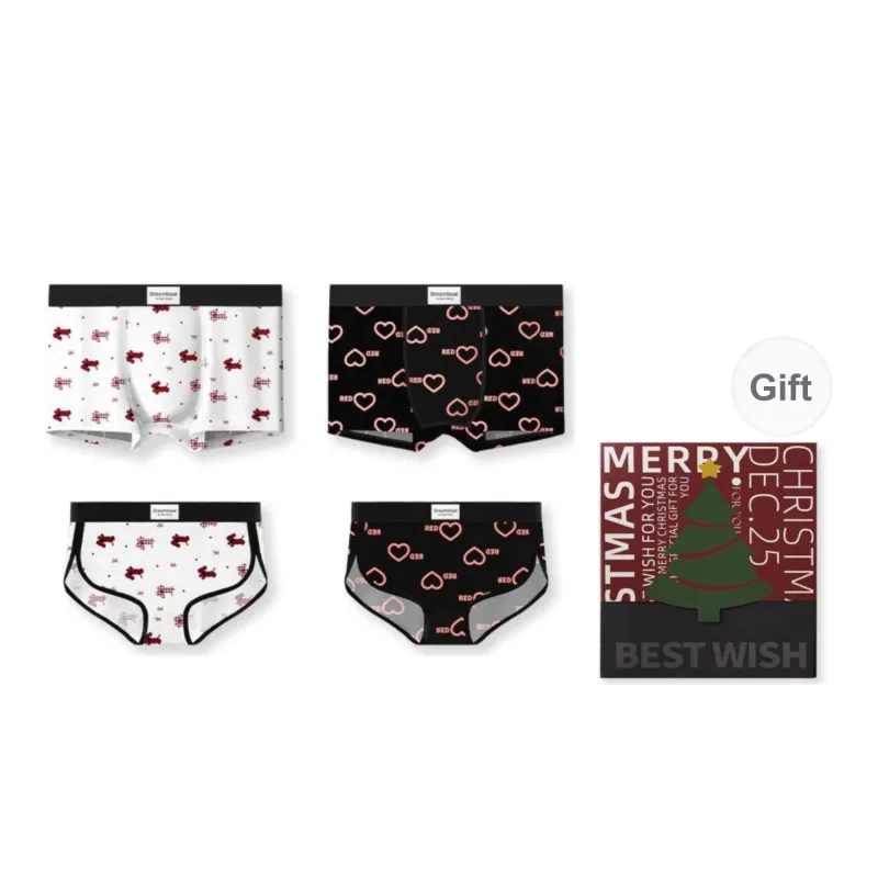 Qiao Ni Tong Underpants Unisex Gift Box Combination-5