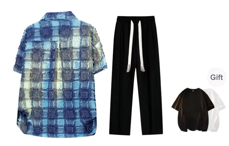 LA'T.WEEKEND Shirt Matching Set Unisex-15
